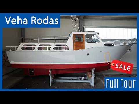 Veha Rodas zu verkaufen - Rundgang durch die Motoryacht (VERKAUFT)