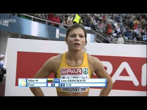 women 100m final