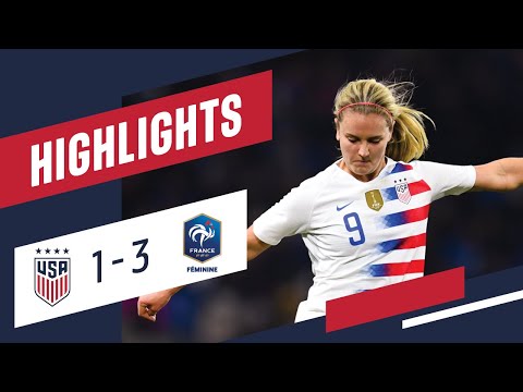 USA 1-3 FRANCE Highlights | Jan. 19, 2019 | Le Havre, France - Stade Océane
