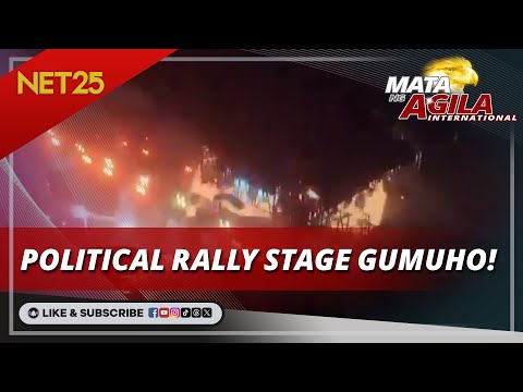 9 patay sa pagguho ng political rally stage sa Mexico Mata Ng Agila International