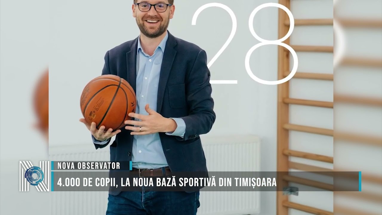 4.000 de copii, la noua bază sportivă din Timișoara
