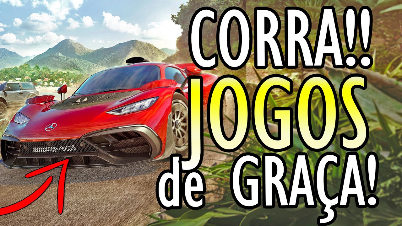CORRE!! TUDO o que está de GRAÇA agora na STEAM e EPIC! FORZA 5 GRÁTIS e PROMOÇÃO no PC!