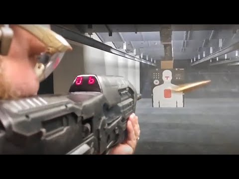 Real MA5 Assault Rifle from Halo Video Games