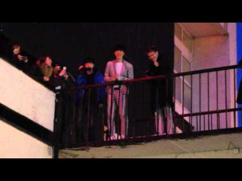 160123 Kisu & Jeonguk at the venue (24K in Poland)