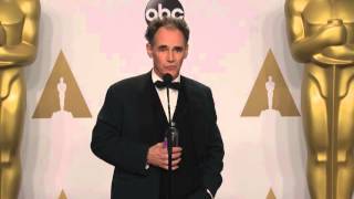 Bridge of Spies: Mark Rylance (Best Supporting Actor) Oscars Backstage Interview (2016) | ScreenSlam video