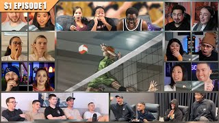 Download lagu [Full Episode] Haikyuu!! Season 1 Episode 1 Reaction Mashup | ハイキュー!! mp3