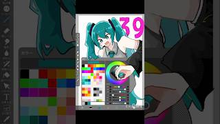 ミクの日！ #vocaloid #初音ミク #ミクの日2025 #ミクの日 #illustration