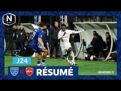 J24 I FC Villefranche B. – Valenciennes FC  (0-2), le résumé