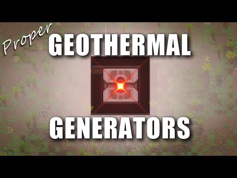 Two Minute Tutorials - Proper Geothermal Generators | Rimworld