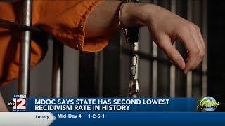 Michigan reports second lowest prison recidivism rate in history