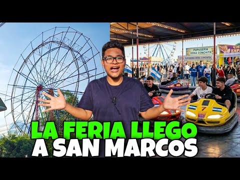 YA LLEGARON LAS RUEDAS A SAN MARCOS FIESTAS PATRONALES 2026 