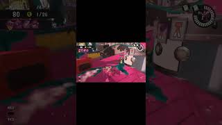 【スプラ３】クマローラー初見の反応 #shorts
