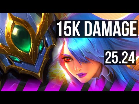 BLITZCRANK & Ashe vs LEONA & Miss Fortune (SUP) | 15K damage | EUW Master | 25.24