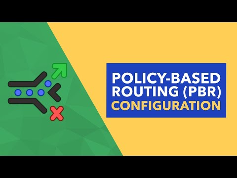 Policy-Based Routing (PBR) Configuration