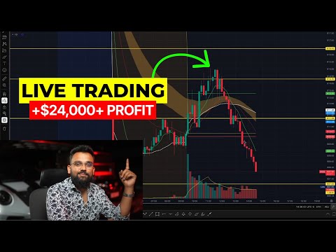 LIVE Day Trading Making $24,000+ (EXPLAINING MY STRATEGY)