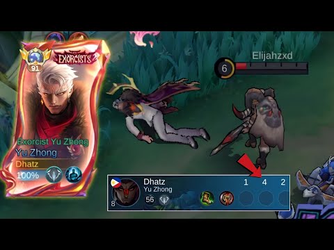 TUTORIAL: BUFF HILDA SUSTAIN BEST COUNTER IN LATE GAME! | YU ZHONG TOP GLOBAL
