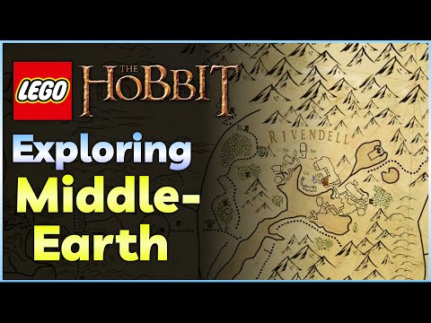 Exploring LEGO Hub Worlds | MIDDLE-EARTH (LEGO The Hobbit)