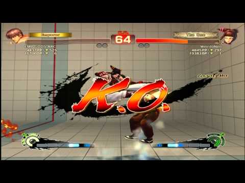 SSF4 AE 2012 Ranked: EMP GODS ARC (Guy) vs WeirdoNeo (Juri)