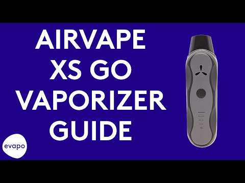 AirVape XS GO vaporizer guide