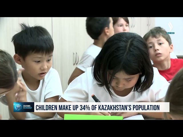 Children make up 34% of Kazakhstan’s population