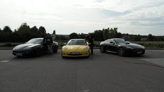 preview picture of video 'Corvette C6 2008,  Aston Martin Vantage, Maserati 4200 Coupe'
