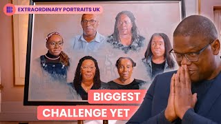 Download lagu Five NHS Nurses One Family Portrait Challenge | Extraordinary Portraits UK mp3
