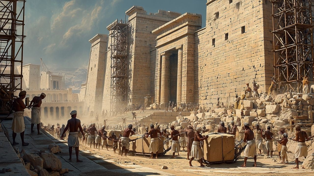 How the Magnificent Temple of Solomon Was Built | The Daily Life of the Stonemasons and Builders