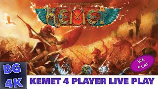 Kemet - 4 Player Live Play