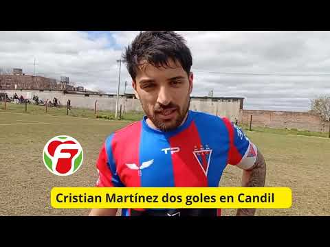 Cristian Martínez fútbol y goles para Candil. 