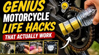 12 Genius Motorcycle Life Hacks That Actually Work! 