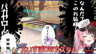 【OW】ぶいすぽカスタムで上級者紫宮のミスに鬼キレするひなーのｗ【ぶいすぽっ！切り抜き】