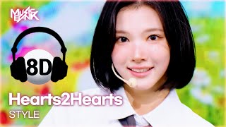 Download lagu [🔊8D Bank] Hearts2Hearts (하츠투하츠) - STYLE | KBS WORLD TV 250620 mp3