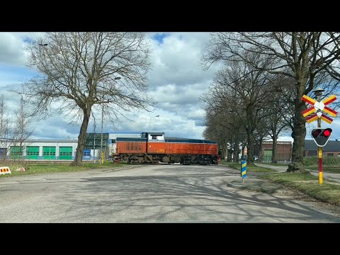 Tåg och järnvägsövergångar i Halmstad / Trains in Sweden