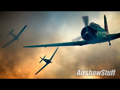 In the Pyro Field! Tora Tora Tora - Terre Haute Airshow 2024
