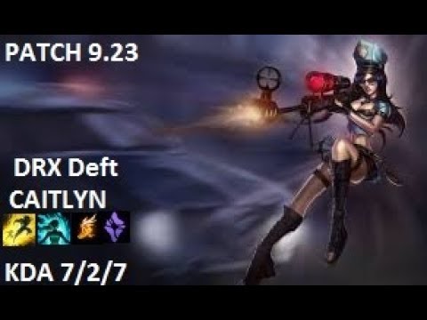 DRX Deft - Caitlyn vs Xayah - KR Challenger 1154 LP