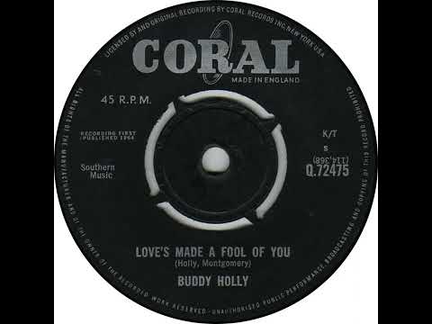 UK New Entry 1964 (200) Buddy Holly - Love's Made A Fool Of You