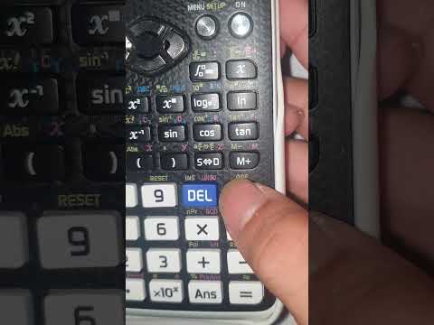 Cách Tắt Máy Tính CASIO fx 580VN X #shorts