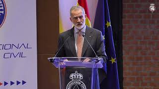 Palabras de S.M. el Rey en la apertura del curso 2026/2027 de la Escuela Nacional de Protección Civil