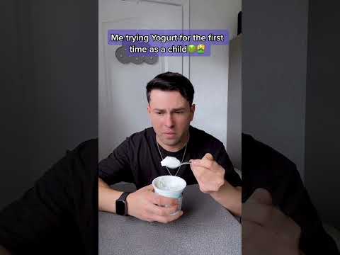Trying Yogurt For the First Time as a Kid🤢🤮