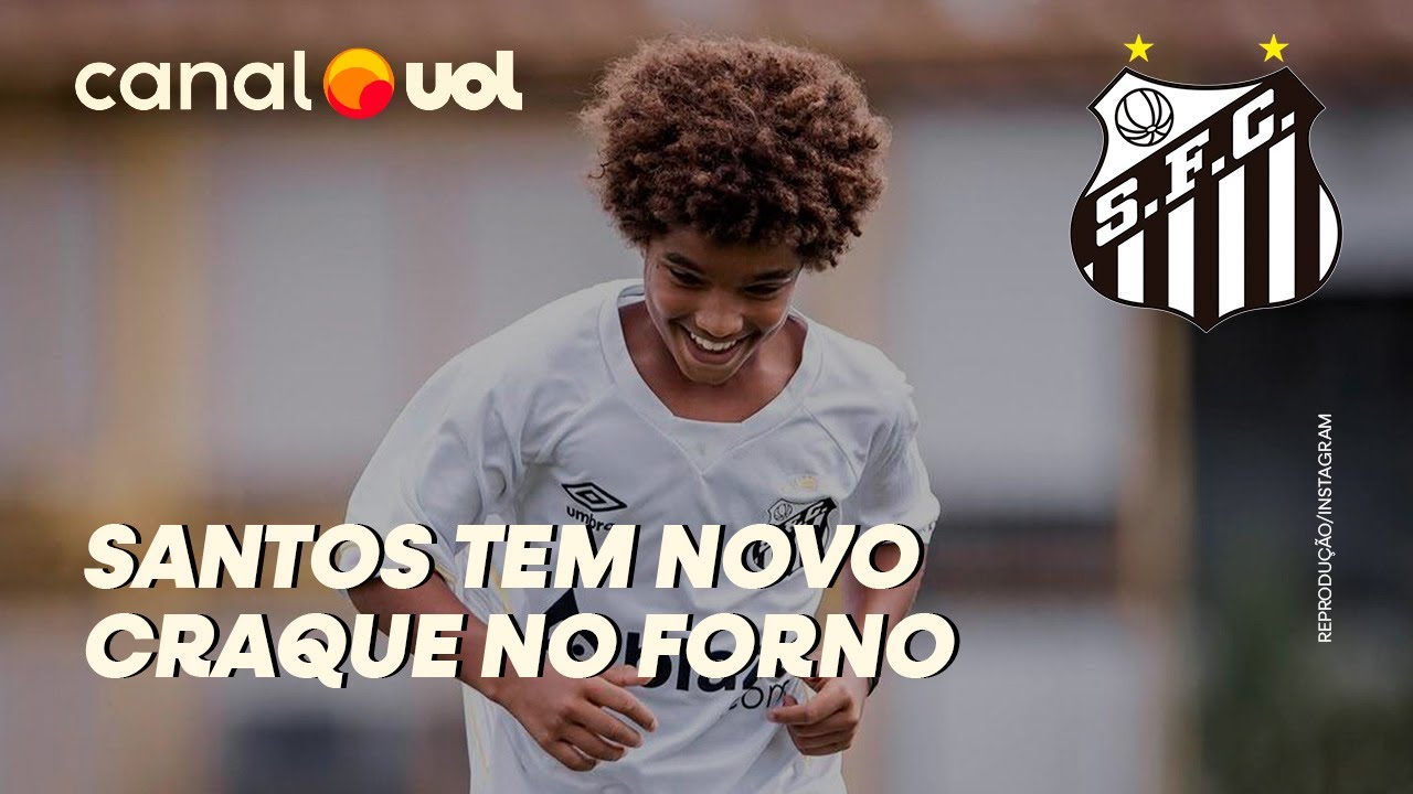 KAUAN BASILE É AGENCIADO POR NEYMAR E O FENÔMENO DE 12 ANOS DO SANTOS; CONHEÇA