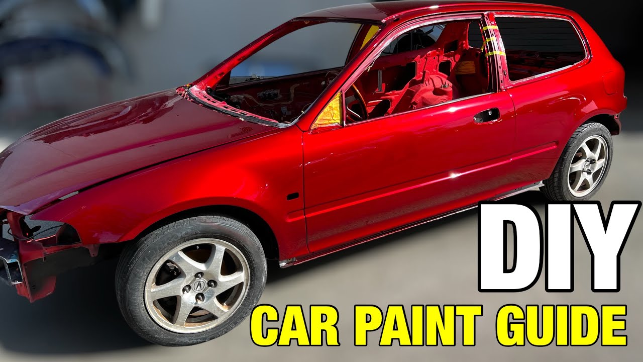 STEP by STEP Guide to Paint Your Car By Yourself!