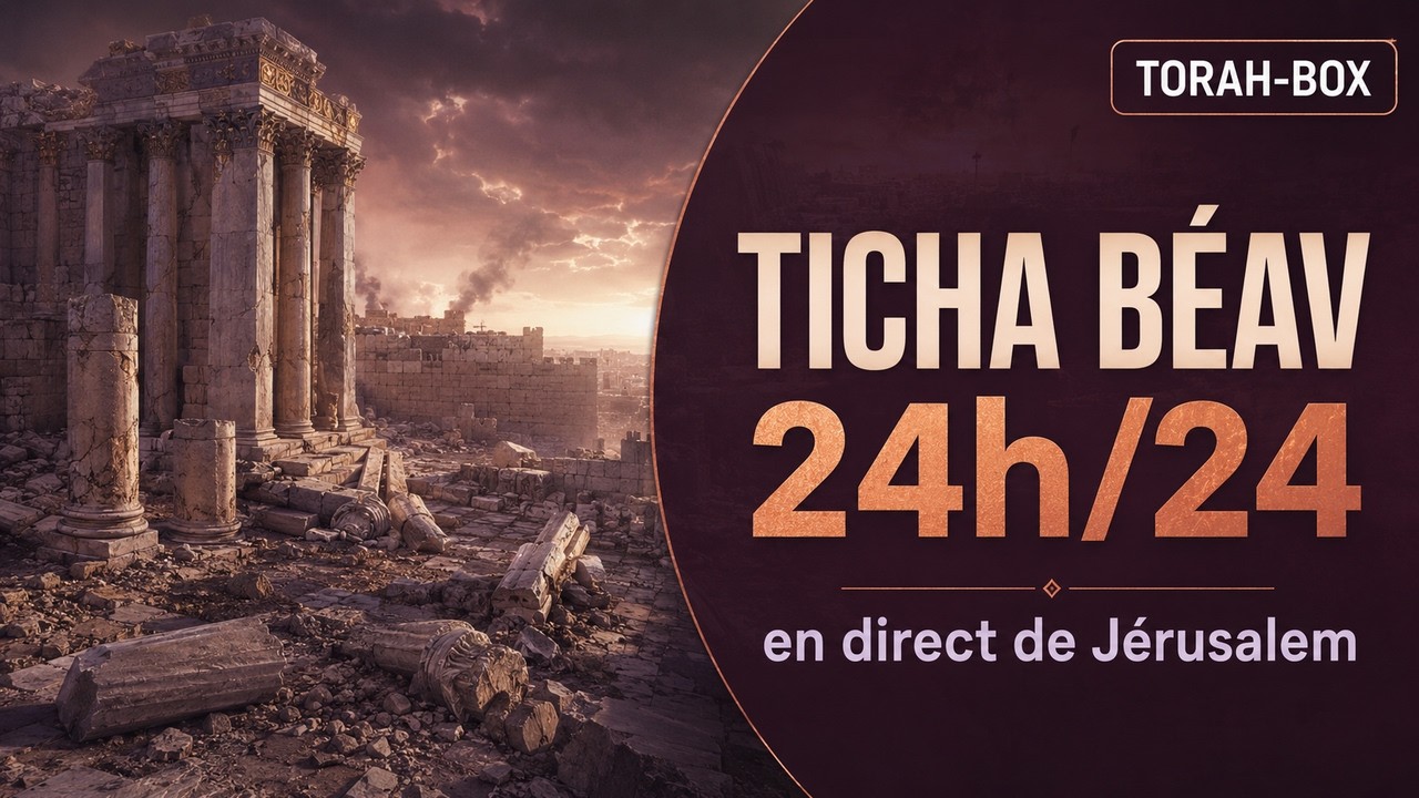Tisha Béav Toute La Nuit 🕯️ Direct de Jérusalem