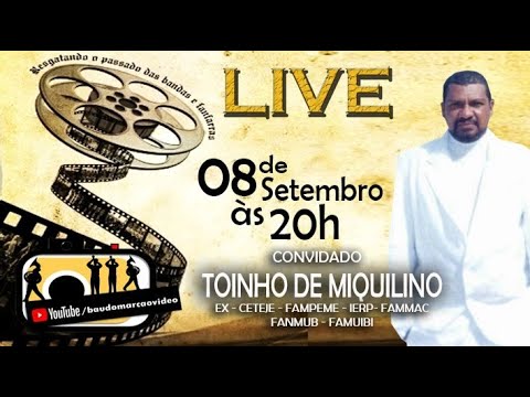 LIVE COM TOINHO DE MIQUILINO NO BAÚ DO MARCÃO