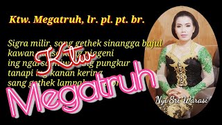 Download lagu Ktw. MEGATRUH, lr. pl. pt. br. ( Nyi Sri Warasi ) mp3 Download lagu Ktw. MEGATRUH, lr. pl. pt. br. ( Nyi Sri Warasi ) mp3