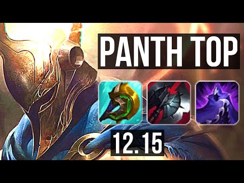 PANTHEON vs GNAR (TOP) | 3.1M mastery, 1700+ games, 6/2/14, Rank 15 Panth | EUW Challenger | 12.15