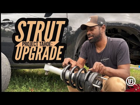 Rough Country Struts for the Tahoe!