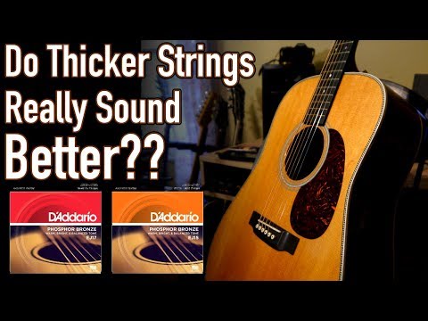 Does String Gauge Affect Tone? 10's vs. 13's Comparison