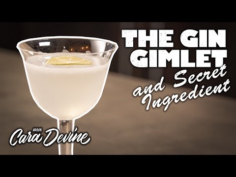 The Secret ingredient to make a Great Gin Gimlet cocktail