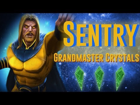 6x Sentry Featured Grandmaster Crystal Opening | Marvel Contest of Champions