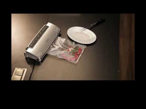 Vakuumatorius Caso VC10, sidabrinis video